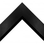 Wide Beveled Black