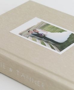 Gemstone Album Cover with Wedding Photo from Diversified Lab