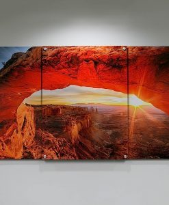 Metal Prints, Split and Stacked from Diversified Lab