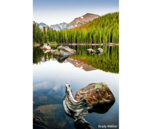 Mountains Photo by Brady Kesner - Printed by Diversified Lab
