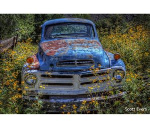 Antique Car Photo by Scott Evers - Printed by Diversified Lab
