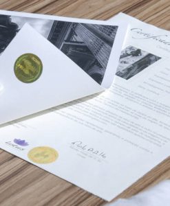 Certificate of Authenticity